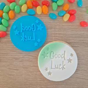 Thank You Fondant Stamps: Good Luck Fondant Stamp