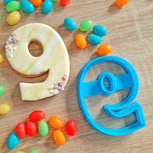 Number 9 (and 6) Cookie Cutter