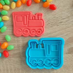 Train Cookie Cutter & Fondant Stamp