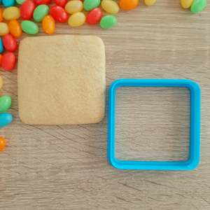 Basic Shapes Cookie Cutters: 70mm Square (Rounded Corners) Cookie & Fondant Cutter