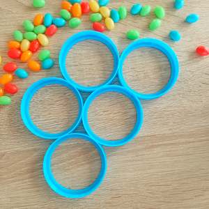 Basic Shapes Cookie Cutters: Multi Circle Cookie & Fondant Cutter