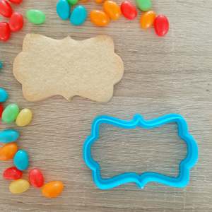 Basic Shapes Cookie Cutters: Plaque Cookie & Fondant Cutter