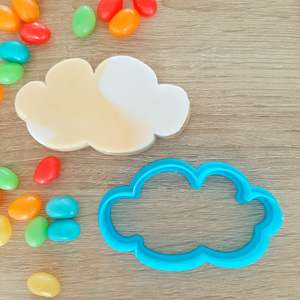 Basic Shapes Cookie Cutters: Cloud Cookie & Fondant Cutter