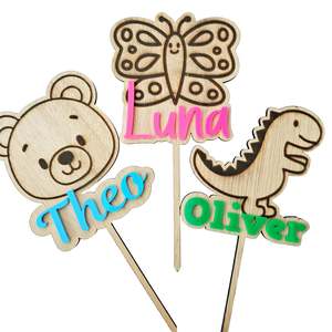 Cake Toppers: Custom Name & Picture Cake Topper (70+ images to choose from)