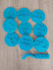 Seconds: SECONDS- Fondant Stamps