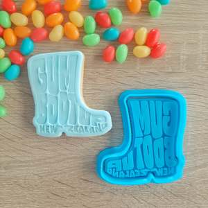 Gumboot Friday: Gumboot Friday Cookie Cutter & Fondant Stamp
