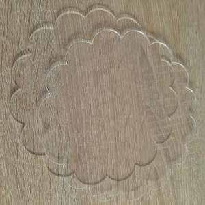 Decorating Tools: Scalloped Circle Cake Guides (2 piece set)