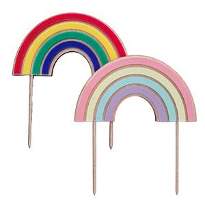 Rainbow Cake Topper