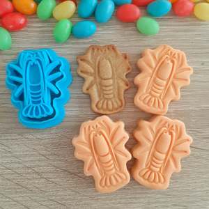 Mini Crayfish Cookie Cutter & Stamp