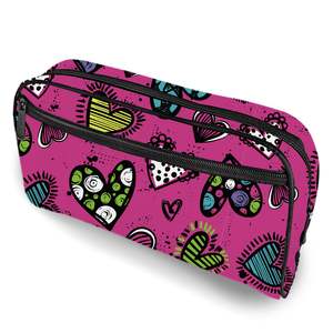 Pencil Case/Toiletry Bag - Love Heart