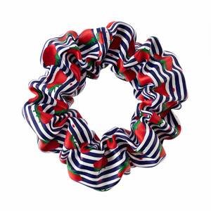 Scrunchie - Strawberry Stripes
