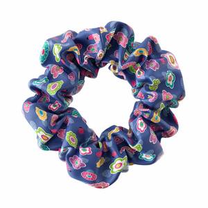 Hairbrush Scrunchies: Scrunchie - Flower Lady Bug