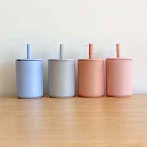 New Arrivals: Mini Silicone Smoothie Cup with Straw