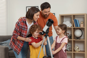 Astronomical Refracting Telescope for Kids