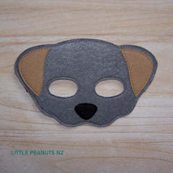 Masks: Mask - Dog Grey
