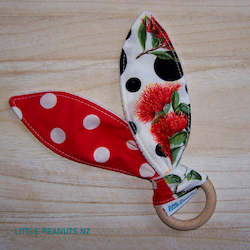 Teething Rings: Pohutukawa Teething Ring