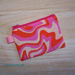 Coin/Card purse - Retro Orange