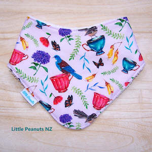 Tea Party Dribble Bib