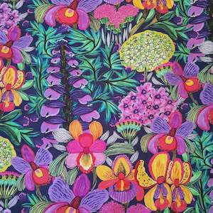 Aprons Large: Large Apron - Orchids