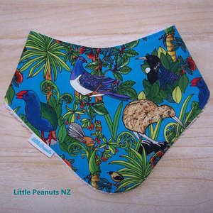 NZ Native Birds Dribble Bib