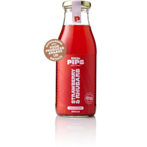 Syrup Collection: Strawberry & Rhubarb Syrup