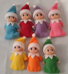 Products: Xmas Elf Baby in sleepsuit