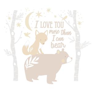 Wall Art: REMOVABLE WALL DECALS - BOSCO BEAR