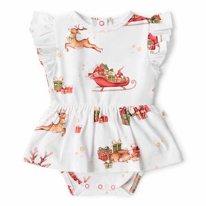 Reindeer Organic Dress