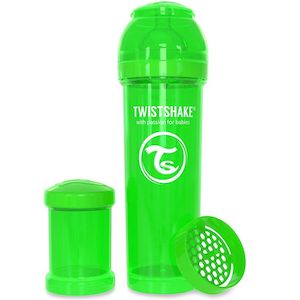 Twistshake: ANTI-COLIC 330ML GREEN