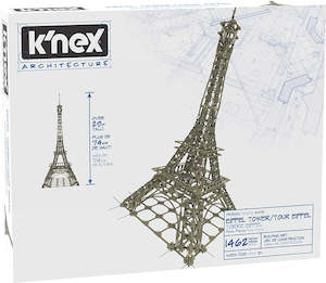 Knex: K'NEX: Architecture - Eiffel Tower