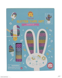 Easter: Glitter Tape Art Sparkle Pop