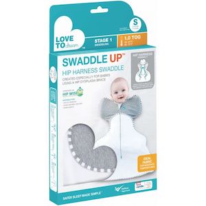 Love To Dream: SWADDLE UP™ HIP HARNESS 1.0 TOG GREY - Small
