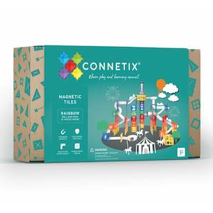 Connetix: Connetix Rainbow 92 Piece Ball Run Pack