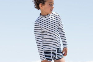 Striped Swimwear For Kids: Kids Classic Swim Shorts Stripes