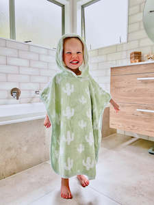 Troupe Kids Hooded Poncho