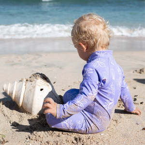 Full Kids One Piece Swimsuits: Ceacea Sidney Sun Safe Kids Long Sleeve Full Swimwear Suit