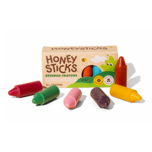 New Arrivals: Honeysticks Beeswax Crayons Originals 12pk