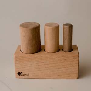 Stacking Sorting: Q Toys 3 Pole Puzzle