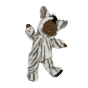 Soft Toy: Olli Ella Cozy Dinkum Doll - Zebra Mini