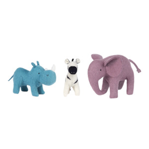 Soft Toy: Olli Ella Holdie Safari Animals Set