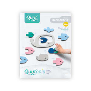 Bath Toys: Quut Bath Puzzle - Whales