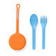 OmieBox Fork & Spoon Pod Set - Sunrise