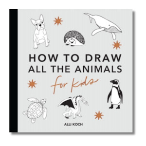 Penguin House Books: How To Draw - All The Animals