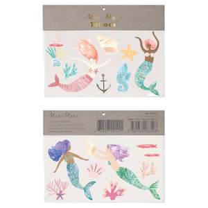 Products: Meri Meri Temporary Tattoos - Mermaids