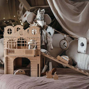 Wooden Toys: Trele Morele Design Fire Station