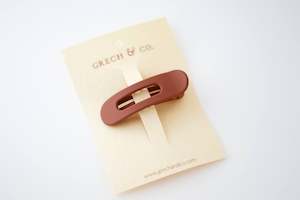 Grech Co: Grech & Co Hair Grip Clips - Rust