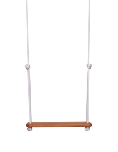 Solvej Swings: Solvej Traditional Wooden Swing - White