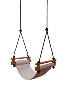 Solvej Swings: Solvej Child Swing - Soft Linen