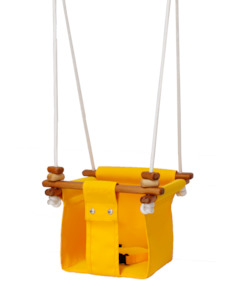 Solvej Swings: Solvej Baby & Toddler Swing - Kowhai Yellow