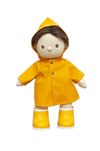 Dinkum Dolls Accessories: Olli Ella Dinkum Doll Rainy Play Set - Yellow
